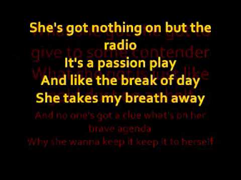 Roxette - She's got nothing on (But the radio) WITH LYRICS