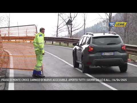 PASSO DI MONTE CROCE CARNICO DI NUOVO ACCESSIBILE: APERTO TUTTI I GIORNI DALLE 6 ALL... | 14/04/2025