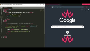 How to add form validation for empty input fields with JavaScript