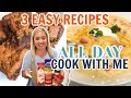 ALL DAY COOK WITH ME 2022 | 3 EASY MUST TRY RECIPES | BEST FALL SOUP RECIPE | JESSICA O&#39;DONOHUE