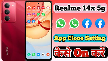 Realme 14x 5g App Clone & Dual App Setting Kaise On Kare // How To Dual App Setting On Realme 14x 5g