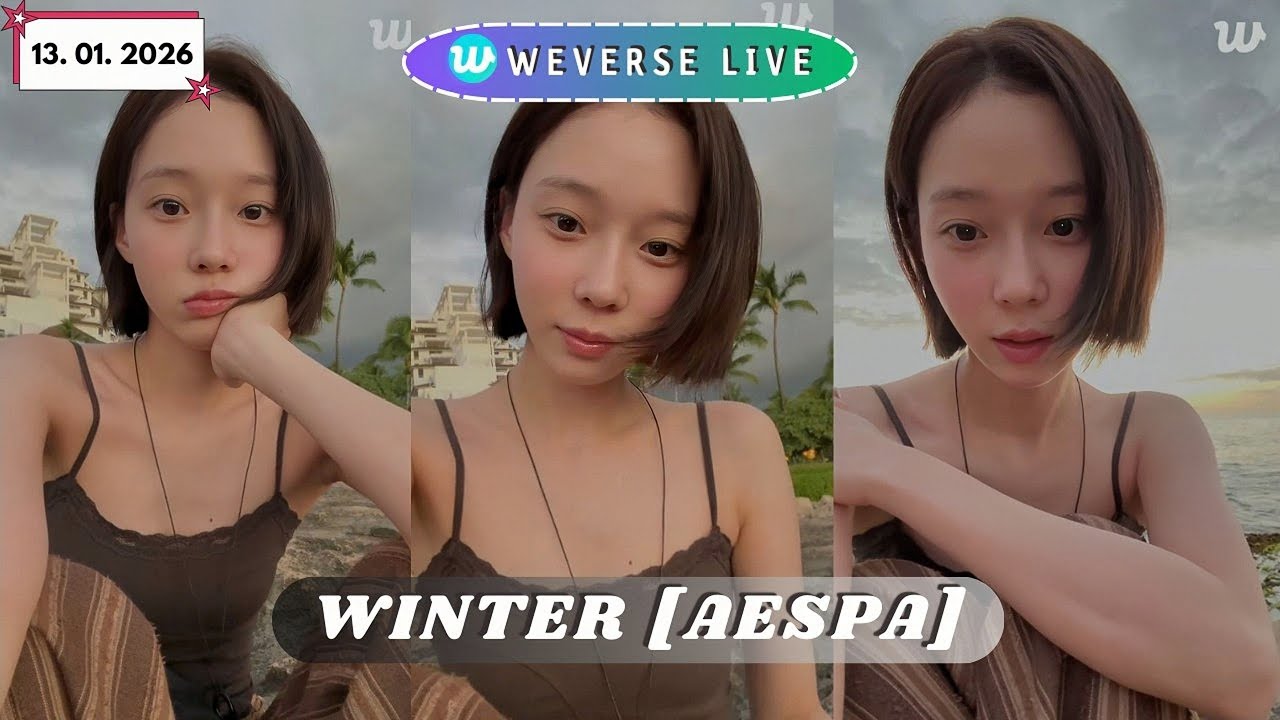 🔴[ MULTISUB ] WINTER AESPA WEVERSE LIVE | 🫶 (20.01.2026) - YouTube
