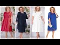 Top stylish plus size mother of bride dresses