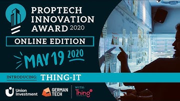 Introducing: Thing-It | PropTech Innovation Summit 2020: Winner