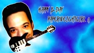 Happy B-DAY Paperweightgirl (June.2)
Lyne i havent forgot it :) hehe!
Hey people , go over to her channel and wish her the best :)
http://www.youtube.com/paperweightgirl
I do not own the right of the song i am singing. I know that Lyne love this song so thats my present for her. All the best Lyne :) Happy B-DAY Paperweightgirl (June.2)
