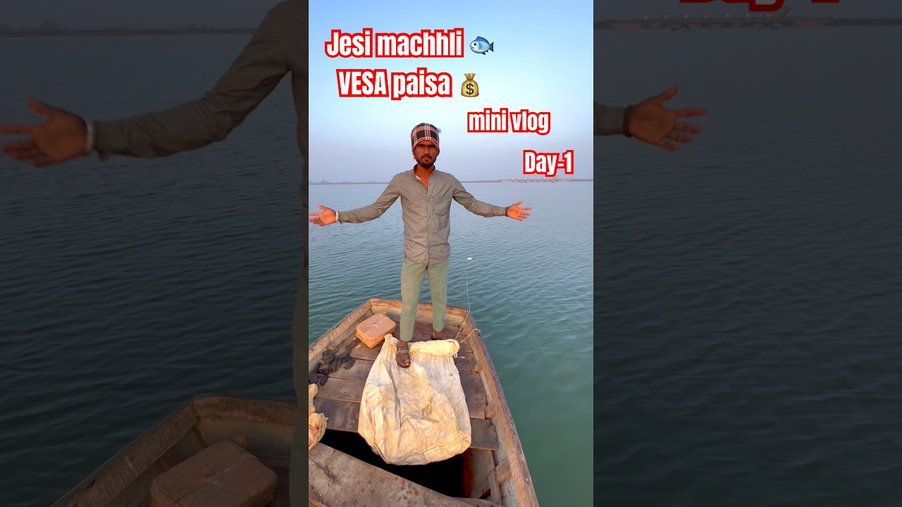 Jesi machhli vesa paisa 😱  (day-1).                              