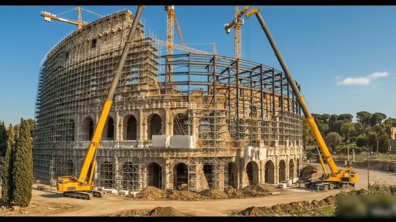 Colosseum restoration