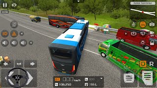 Bus simulator indonesia Unlimited Money | long distance driving experience Part 3 screenshot 3