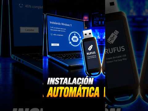 Instala Windows 11 de forma AUTOMÁTICA 😱 (Sin tocar nada) con RUFUS