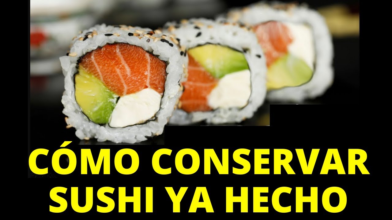 Cómo se hace el sushi