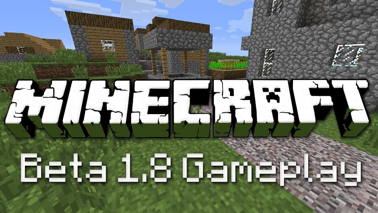Minecraft 1.8 Gameplay Pre-Release [Enderman, Sprint, Lightning, Ruins ...