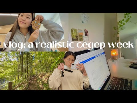vlog: a realistic cegep week