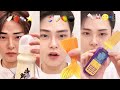 Giant Candy Mukbang ASMR | Colorful Gummy Worms &amp; Sour Treats Compilation #231