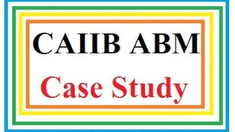 CAIIB ABM Case Study || CAIIB ABM Numerical On Sampling