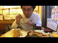 【食いしん坊】【食事動画】ミックスフライ定食を食べてるところ【飯テロ】【咀嚼音】