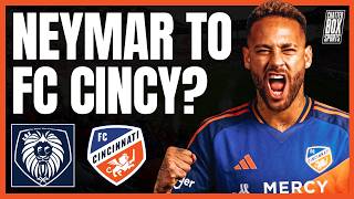 🚨 Neymar to FC Cincinnati?! Shocking MLS Transfer Rumors Heat Up! | FC Cincy Podcast, News, Report