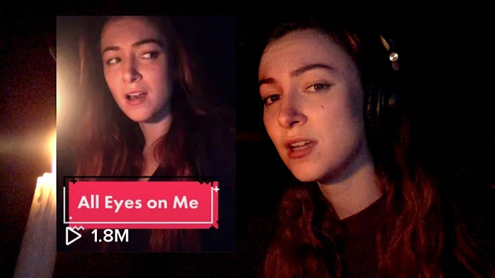 All Eyes On Me Cover version - Cover performance video thumbnail