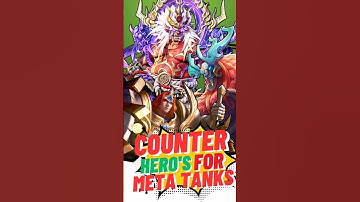 Best Counters for Tank- Franco, Tigreal, and Belerick #mobilelegends #mlbb