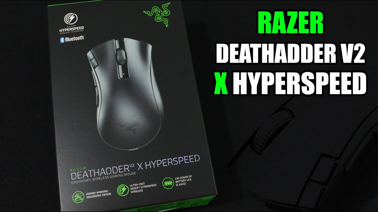 Razer DeathAdder V2 X HyperSpeed - YouTube