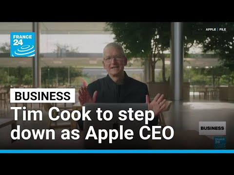 Tim Cook to step down as Apple CEO after 15 years in the job • FRANCE 24 English