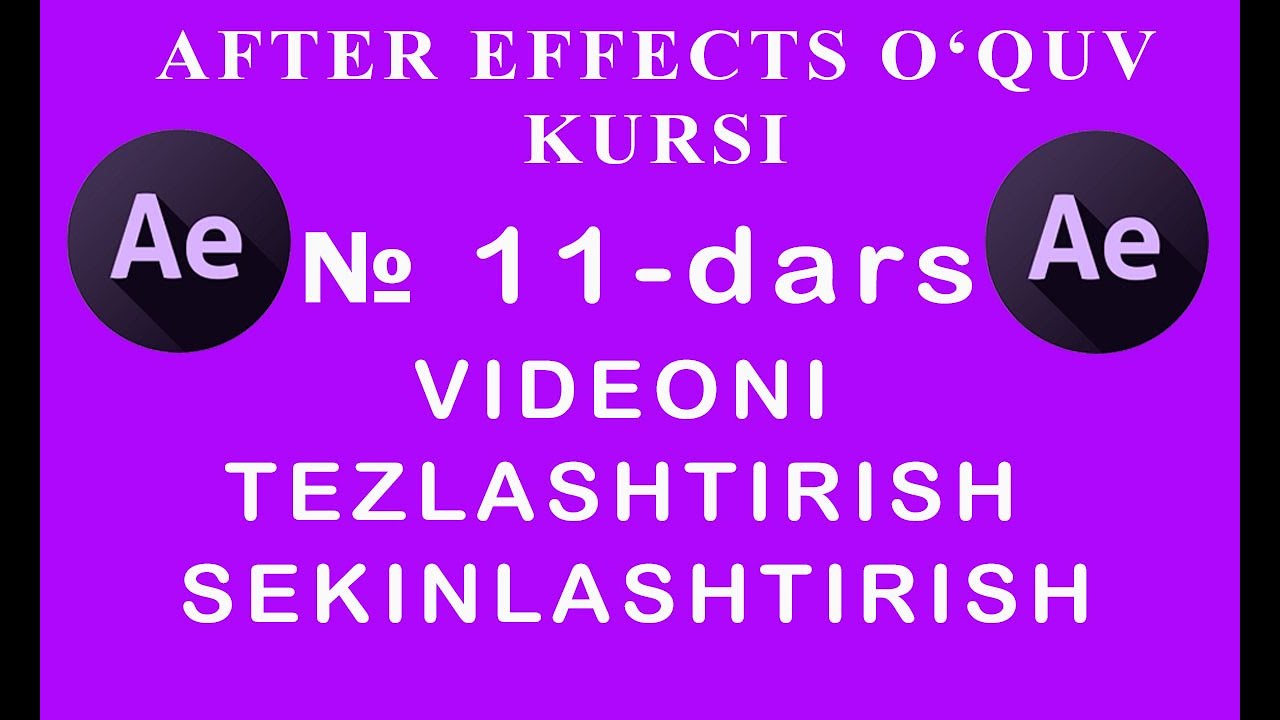 Videoni tezlashtirish, sekinlashtirish, to'xtatish, orqaga xarakatlantirish