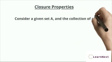 Closure property of Relations