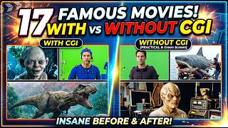 17 Famous Movies With & Without CGI Technology | STEM FLEEXS on Idea Television