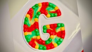 Skittles Satisfying Video “G” @domainegaming3280