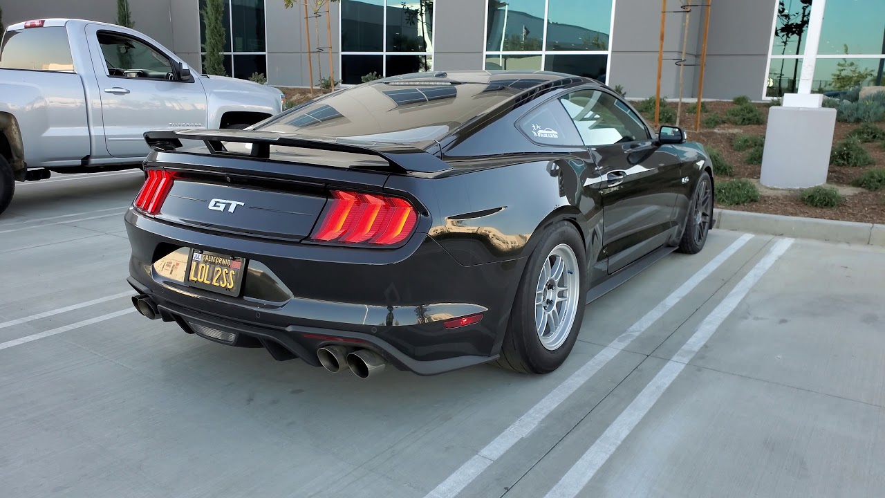 Cammed 2018 Mustang GT cold start YouTube