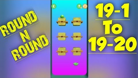 Dig it game 19-1 - 19-20 walkthrough|Round n round level 1-20