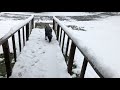 Chanukah enjoy snow in Louisiana