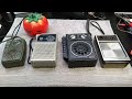 Pocket Radios Repair.  Sanyo RP5047A Bush BV5672 Realistic 12-741A ANIC and Tomato Radio. (4K)