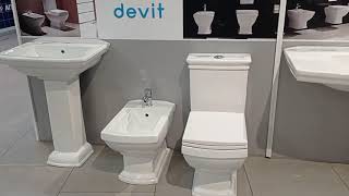 DEVIT Retro 3010127 унітаз компакт з бачком і сидінням дюропласт Soft Close