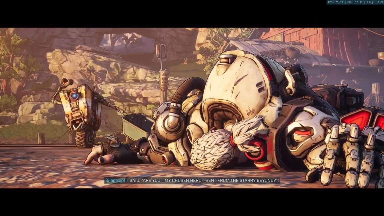 Borderlands 4 First Time Playthrough ep1 tag teaming the first boss in the open world