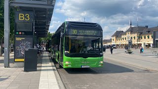 Bussar vid Uppsala Centralstation!