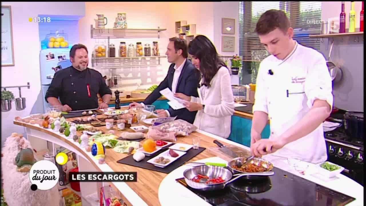 Notre produit du jour : les escargots