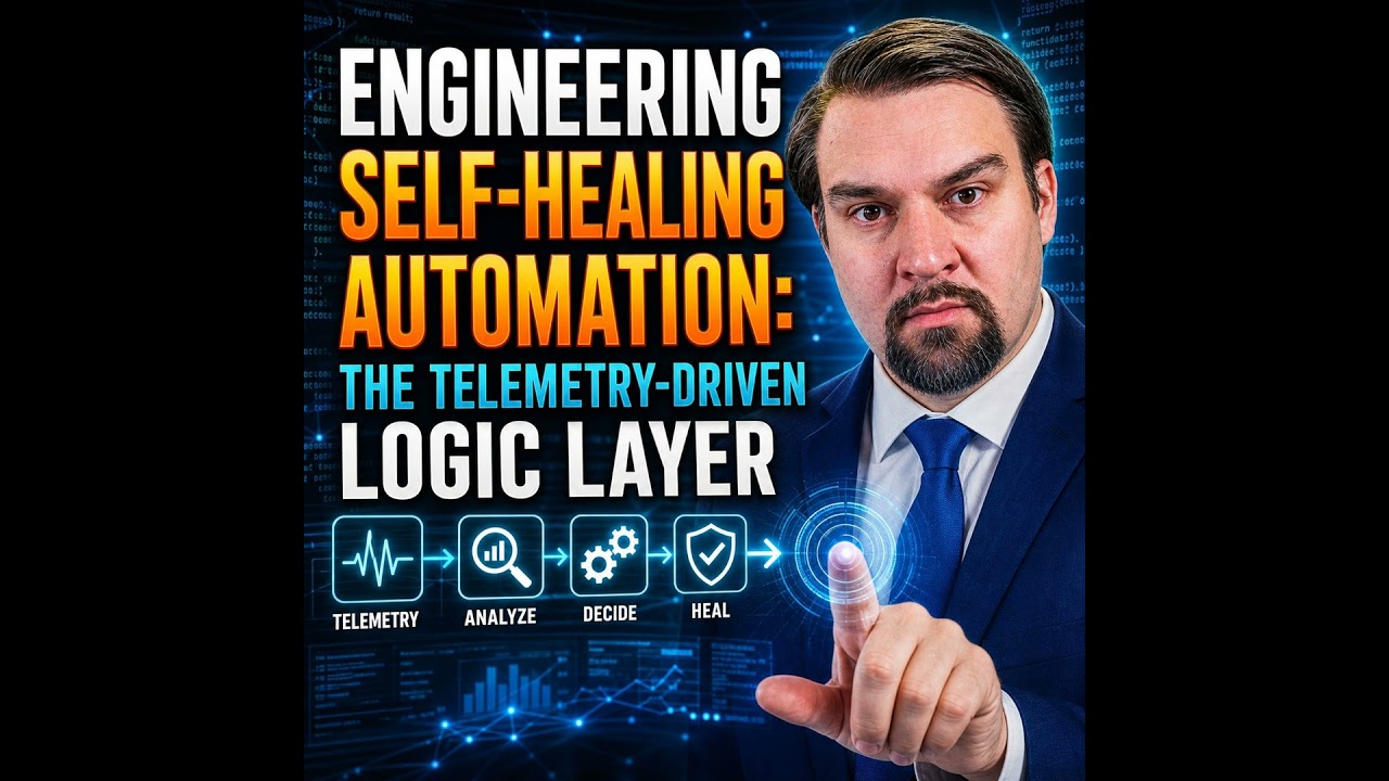 Engineering Self-Healing Automation: The Telemetry-Driven Logic Layer