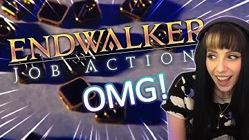 FFXIV XIV: ENDWALKER JOB ACTIONS - HUGE REACTION!