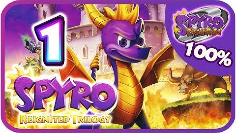 Spyro Reignited Trilogy 🔥 100% 🔥 Spyro 2 Walkthrough Part 1 (PS4, XB1) Summer Forest Part 1