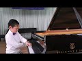 Ludwig van Beethoven  Sonata No. 2 in A major part 1，PU BC ，9 years