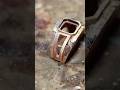 Making Ring Silver with Blue Shapire