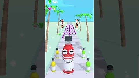 Juice run All Levels Mobile Walkthrough Gameplay IOS,Android Body Run 3D Game Runner