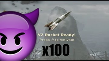 My 100th "V2 ROCKET" on COD WW2! (Best EPIC PPSH Class EVER) - 100 V2 ROCKETS in Call of Duty WW2!