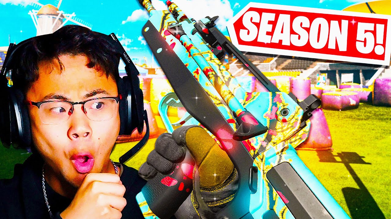 WARZONE SEASON 5 IS HERE! NEW DLC GUNS + MOVEMENT INS BACK!