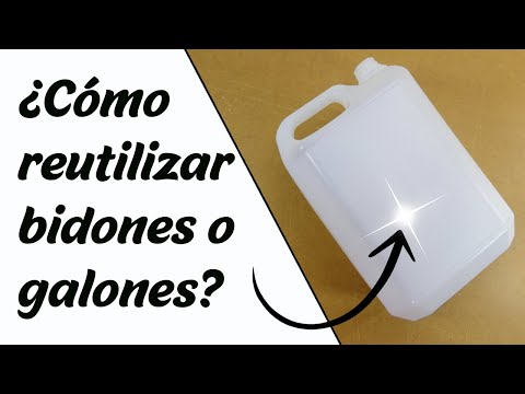 3 IDEAS con bidones o garrafas (Reciclaje) Ecobrisa 