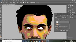big head cartoon vector art