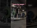 “Guess the weight.”#fitgirl #deadlift #fitness