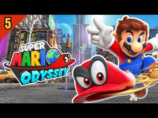 SUPER MARIO ODYSSEY #5 - Nuvens da Perdição! (Nintendo Switch Gameplay) 