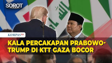 Bocor! Percakapan Trump dan Prabowo di KTT Perdamaian Gaza, Ini Isinya!