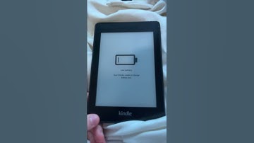 Kindle Low Battery #shorts